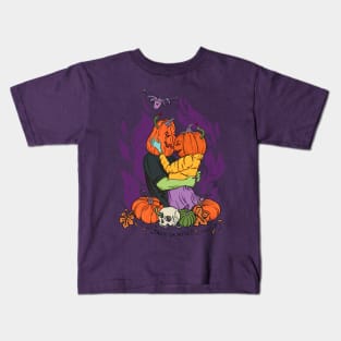 Trick Or Kiss Kids T-Shirt